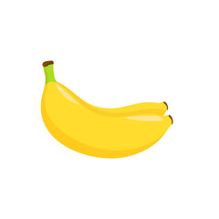 Vector cartoon healthy fruit oranges, peaches, avocado and strawberries Isolated on white background