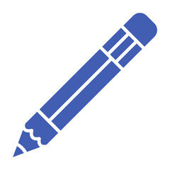 Pencil Multicolor Glyph Icon