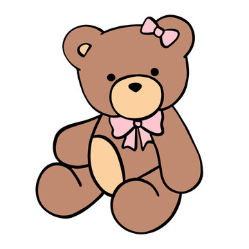 baby girl teddy bear 