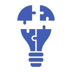 Puzzle Multicolor Glyph Icon