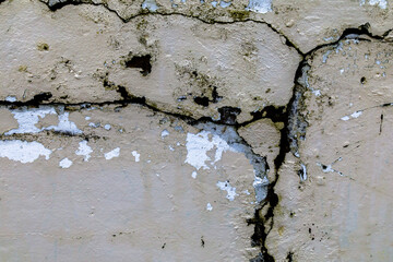 Cracked Plaster Urban Decay Texture Background
