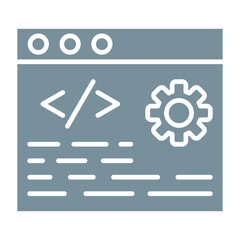 Development Multicolor Glyph Icon