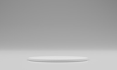 3d rendering simple minimalist podium