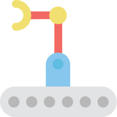 Bulldozer Vector Icon