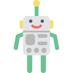 Spy Robot Vector Icon