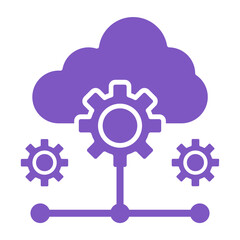 Saas Multicolor Glyph Icon