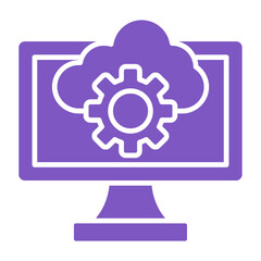 Configuration Multicolor Glyph Icon