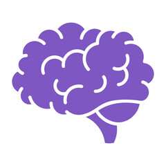 Mind Multicolor Glyph Icon