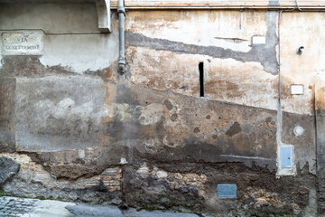Cracked Plaster Urban Decay Texture Background