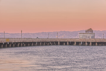 Fototapeta premium San Francisco Bay Area Landscape at Sunset