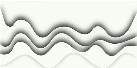 Abstract gray and white paper cut shapes background. You can use template, banner, poster, brochure, book cover, booklet design.