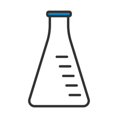 Icon Of Chemistry Cone Flask
