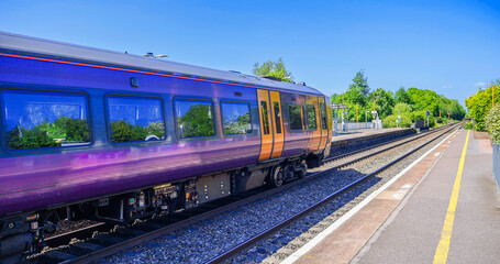 Fototapeta premium passenger train 