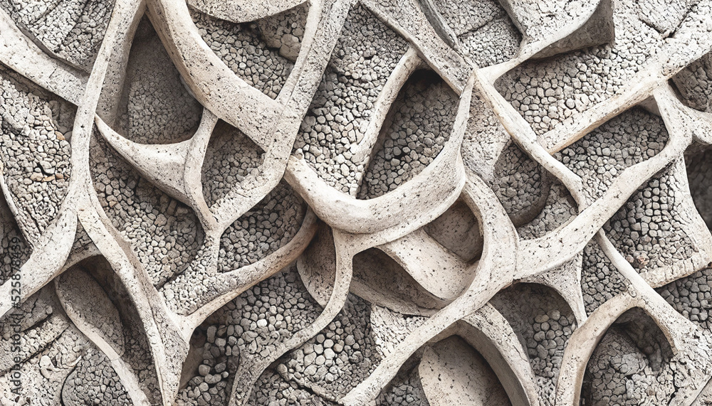 Poster 3d render abstract texture background series design