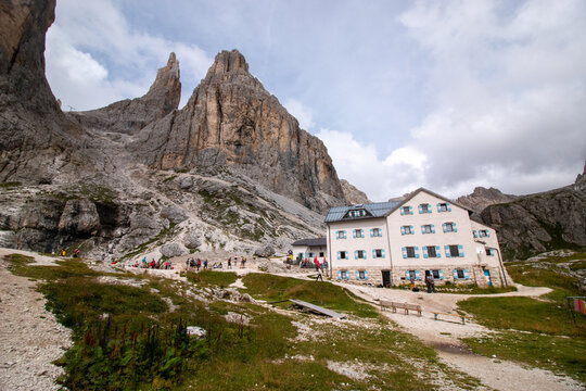 val di fassa one of the most beautiful alpine valleys moena canazei and dolomitic peaks of the italian alps