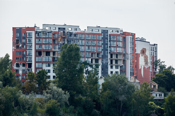 Irpin, Kyiv region, Ukraine - August 25, 2022: Citi after the Russian occupation.