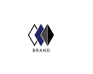 Abstract and simple design logo concept minimalist logo  with gradient colors. modern ideas logo for company and personal use vector file