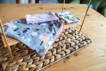 Special carrying bag with some makeup items