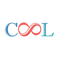 Cool Written Logo Design With Infinity Sign In The Middle
