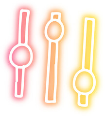 Collection of business neon