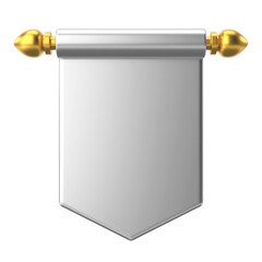 3D flag. 3D label. 3D tag.