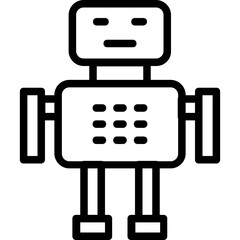 Robot Vector Icon
