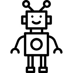 Robot Vector Icon