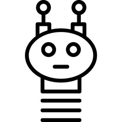 Robotic Vector Icon