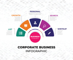 Corporate Business Infographic