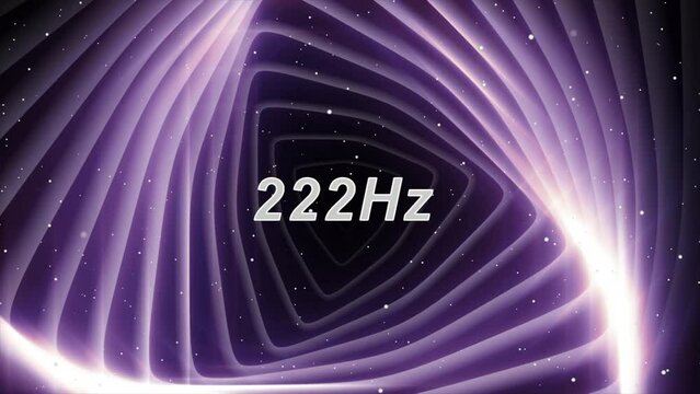 Animated background sound waves frequency 222 hz