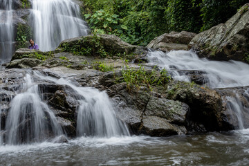 Sai Khu Waterfall, Bangsabhan, Prachuap Khiri Khan, Thailand.