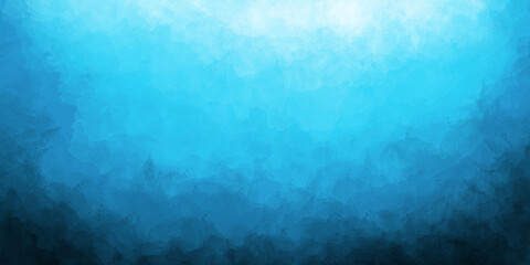 Abstract painted blue colour background