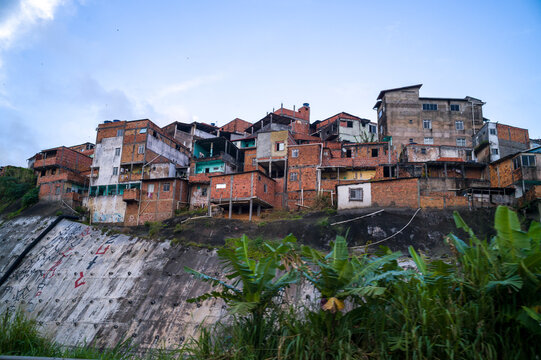 favelas of Salvador de Bahia, Brazil