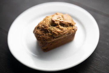 Banana Bread on Plate