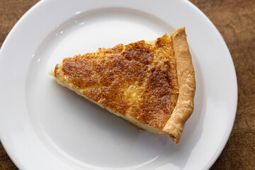 Slice of chess pie