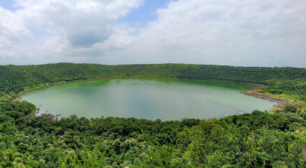 Lonar crater, Buldhana, Maharashtra © Purva