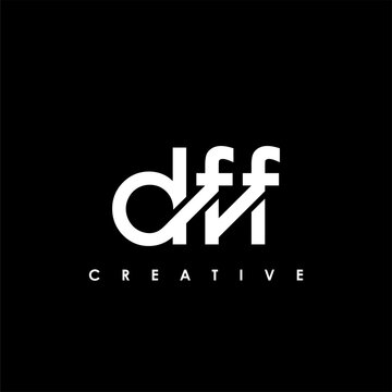 DFF Letter Initial Logo Design Template Vector Illustration