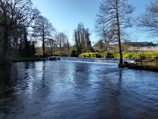 Fototapeta premium Club fluvial de Baamonde, Galicia