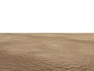 Sandy Foreground Floor with Perspective, Transparent Background PNG  © TextureRealm