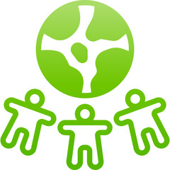 together gradient icon