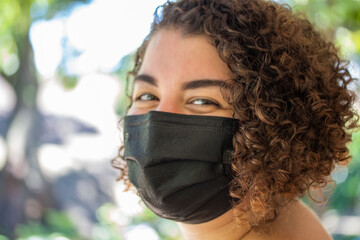 portrait of a person in the park