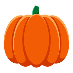 Autumn Halloween or Thanksgiving pumpkin symbol