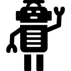 Spy Robot Vector Icon