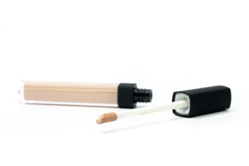 concealer makeup bottle.  face skin corrective cosmetic product - Image