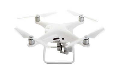 Transparent PNG Drone UAV In Flight.