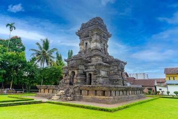 Singasari Temple at Candi Renggo village, Singosari, Malang, the Hindu-Buddhist temple was built around 13th during the Singosari Kingdom and was partially restored in the 1930's by Dutch government.