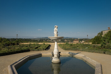 Boboli garden fountain in Florence