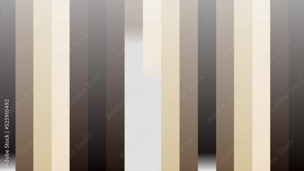 Poster white background. motion.different shades of brown long lines move from bottom to top in the animati