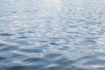 Abstract background, water surface with ripples. The texture of the water.