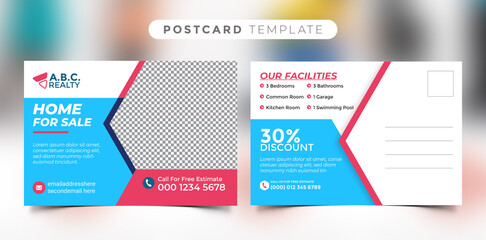 Professional Real Estate Postcard Template
